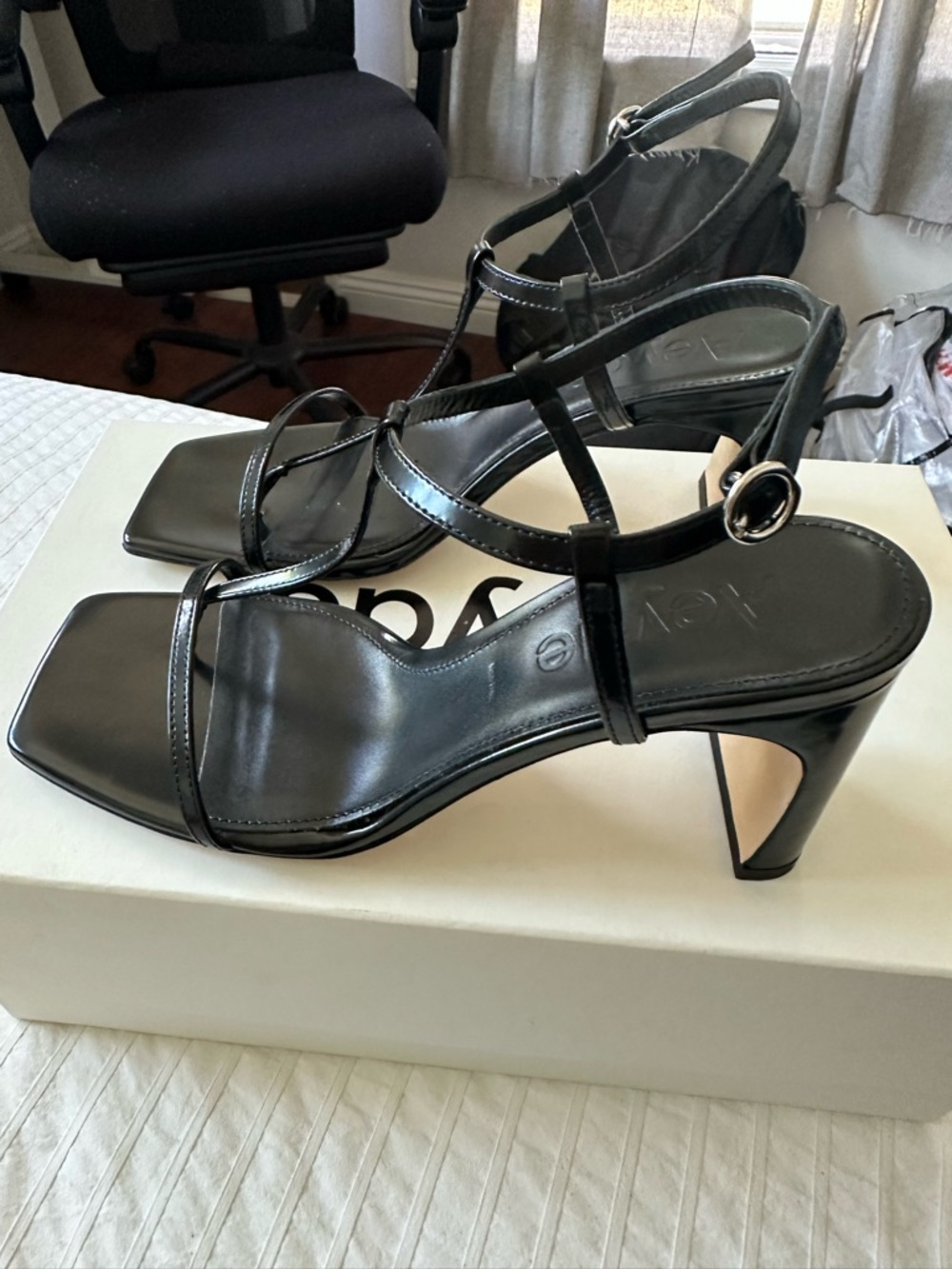 NIB Aeyde Hilma Heeled Sandal - Picture 8 of 8